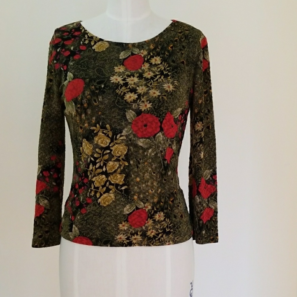 Beautifully patterned top